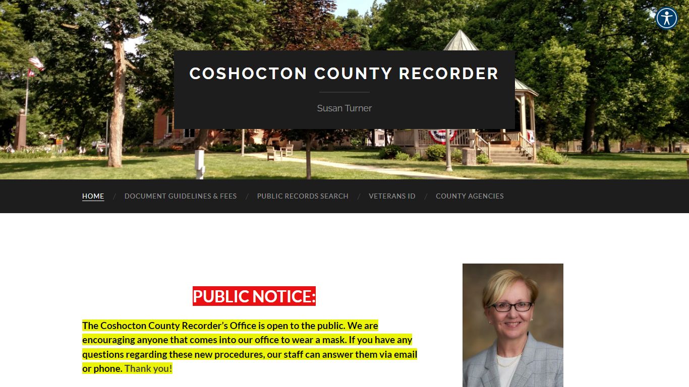 Coshocton County Recorder – Susan Turner